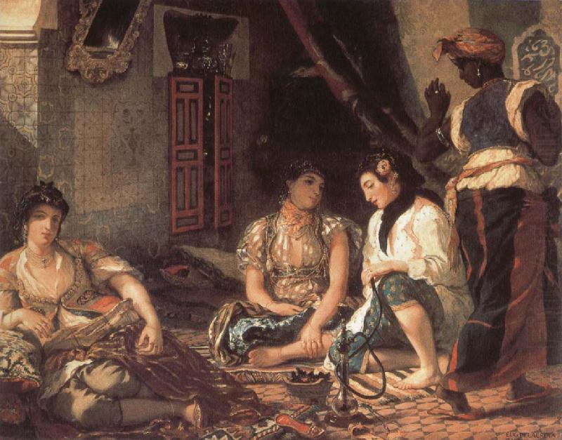 The Women of Algiers, Eugene Delacroix